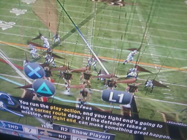 Madden 11 graphics glitch