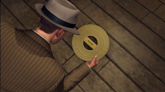 L.A. Noire golden film reel