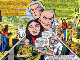 X-Men comic: Xavier and Magneto in Israel