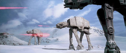 The Empire Strikes Back - Hoth battle