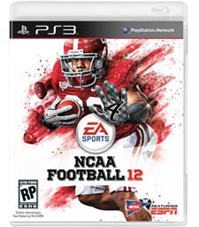 NCAA Football 12 box art