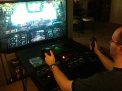 My playing Steel Batallion