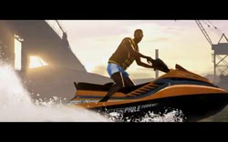 Grand Theft Auto V - jet ski