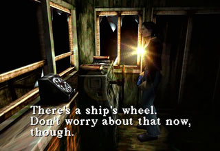 Silent Hill boat wheel - don't worry about it now. So worry about it later then?