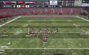 Madden NFL 12 - run play art