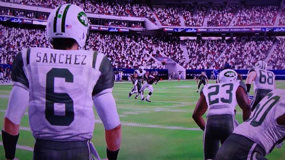 Madden NFL 13 - Sanchez interception