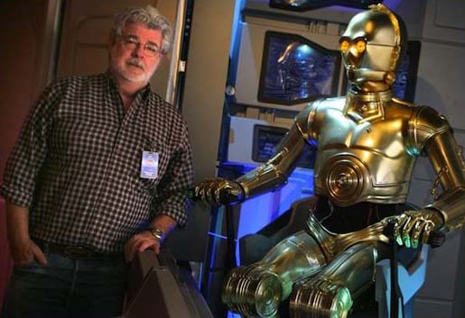 George Lucas with C-3P0