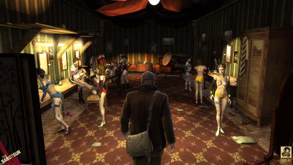 The Saboteur - strip club hideout