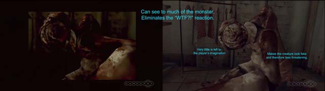 Silent Hill HD Collection monsters leave little to the imagination