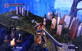Dark Souls - impaled by a physics glitch