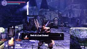 Dark Souls - messages get in the way