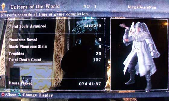 Demon's Souls - I'm a 'Uniter of the World'!