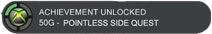 Achievement Unlocked - Pointless Side Quest