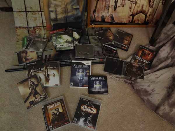My Silent Hill memorabelia