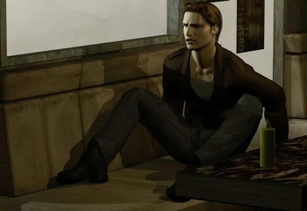 Silent Hill - Harry wakes up in diner