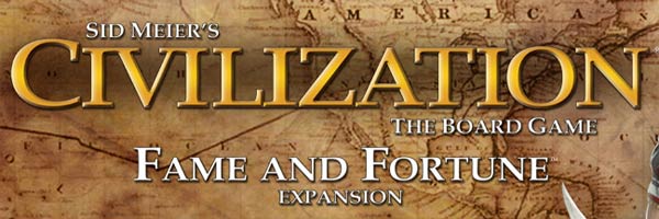 Civilization for sale online 2011, Game Book Fame and Fortune Expansion by Fantasy Flight Games 