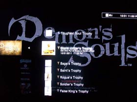Demon's Souls - Uniter of the World trophy