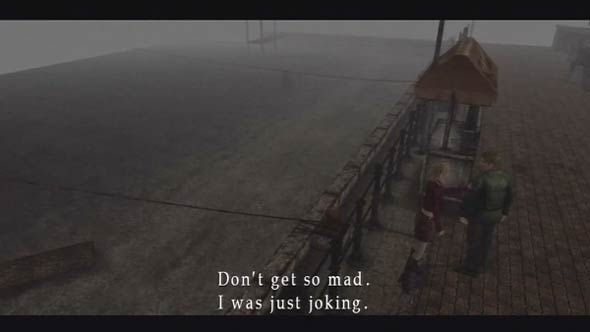 Silent Hill 2 HD - Rosewater Park cutscene