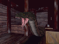 Resident Evil - snake boss